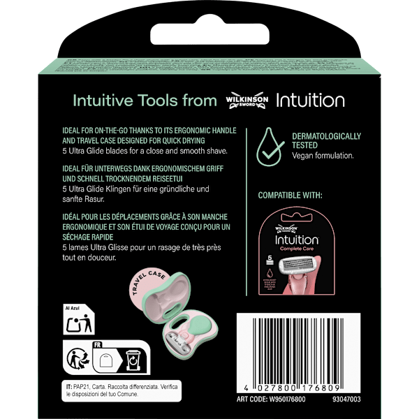 Rasierer, Intuition Complete Care Mini, Reisegröße WILKINSON SWORD