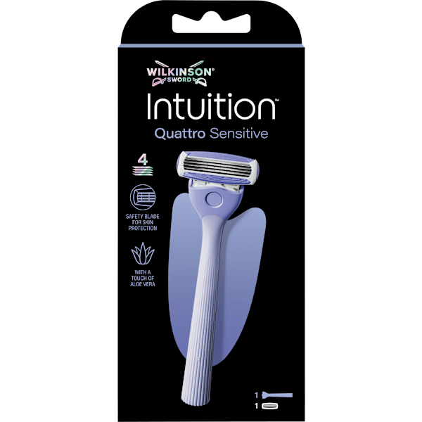 Rasierer, Intuition Quattro Sensitive  WILKINSON SWORD