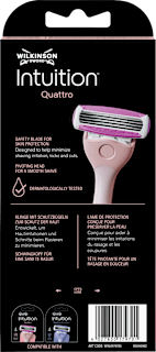 Rasierer, Intuition Quattro  WILKINSON SWORD