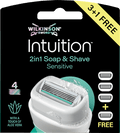 Rasierklingen, Intuition 2in1 Soap & Shave Sensitive WILKINSON SWORD