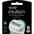 Rasierklingen, Intuition 2in1 Soap & Shave Sensitive  WILKINSON SWORD