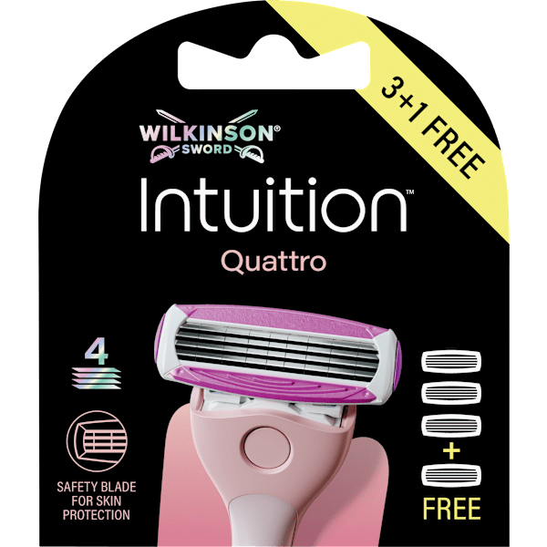 Rasierklingen, Intuition Quattro WILKINSON SWORD
