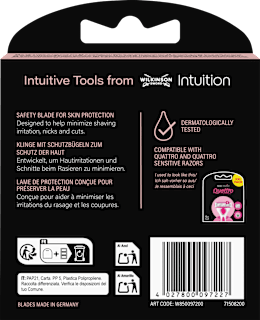 Rasierklingen, Intuition Quattro WILKINSON SWORD