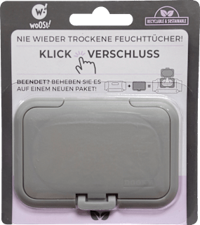 Klick-Verschluss für Feuchttücher Woost!