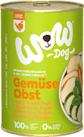 Nassfutter Hund 100% Gemüse & Obst WOW