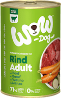 Nassfutter Hund mit Rind & Karotte, Adult WOW