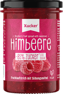 Fruchtaufstrich, Himbeere mit Xylit Xucker