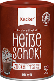 Kakaopulver, Heiße Schokolade mit Xylit Xucker