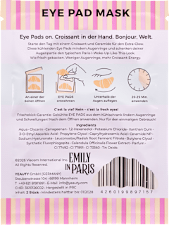Augenpads Emily in Paris Ceramide Croissant (1 Paar) Yeauty
