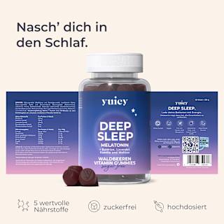 DeepSleep Melatonin Gummies 60 St yuicy
