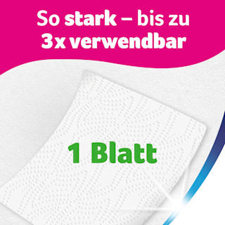 Küchenrolle  Wisch&Weg Reinweiss (8x45 Blatt) Zewa