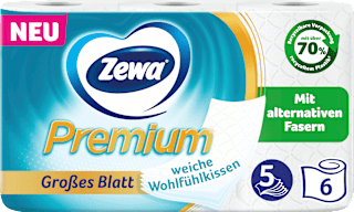Toilettenpapier Premium 5-lagig (6x110 Blatt) Zewa
