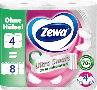 Toilettenpapier Ultra Smart 4-lagig (4x280 Blatt) Zewa