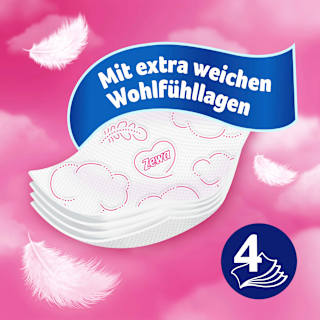 Toilettenpapier Ultra Soft 4-lagig (8x150 Blatt) Zewa