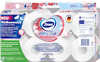 Toilettenpapier Ultra Soft (8x150 Blatt) Zewa