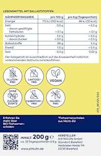 Flohsamenschalen Zirkulin