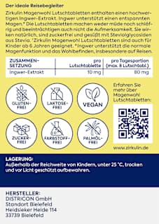 Magenwohl Lutschtabletten 20 St  Zirkulin