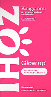 Kaugummi, Glow up Himbeer-Kirsche, zuckerfrei ZOHI
