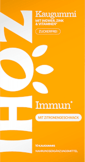 Kaugummi, Immun Zitrone, zuckerfrei ZOHI