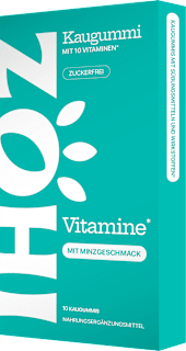 Kaugummi, Vitamine Minze, zuckerfrei ZOHI